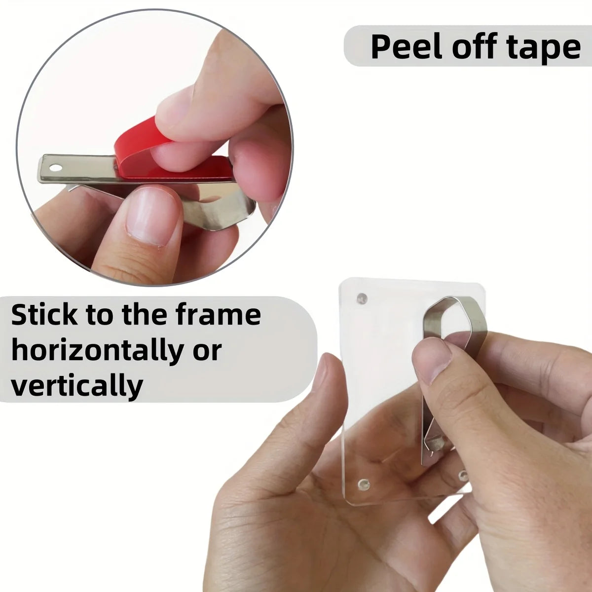 1pc Magnetic Car Visor Photo Clip - Holds Wallet-Sized Photos, Perfect Car Decor & Gift for Couples, Valentine’s Day